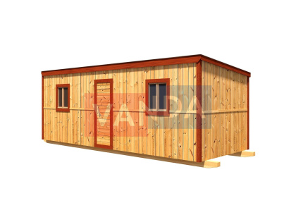 Утепленная строительная бытовка №4 (вариант 1)